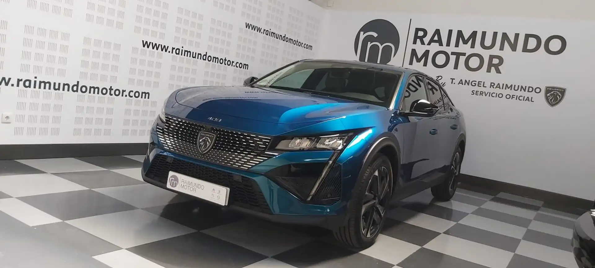 Peugeot 408 PureTech 130 GT EAT8 Blau - 2