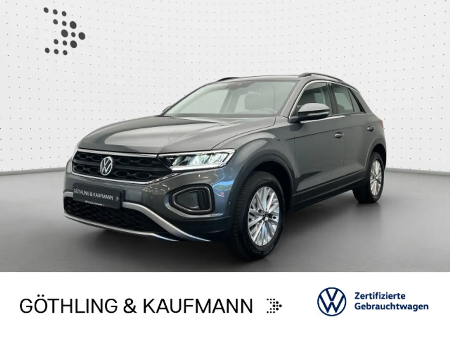 Volkswagen T-Roc Life 1.0 TSI *NAVI*KAM*SHZ*ASG*ACC* Grau - 1