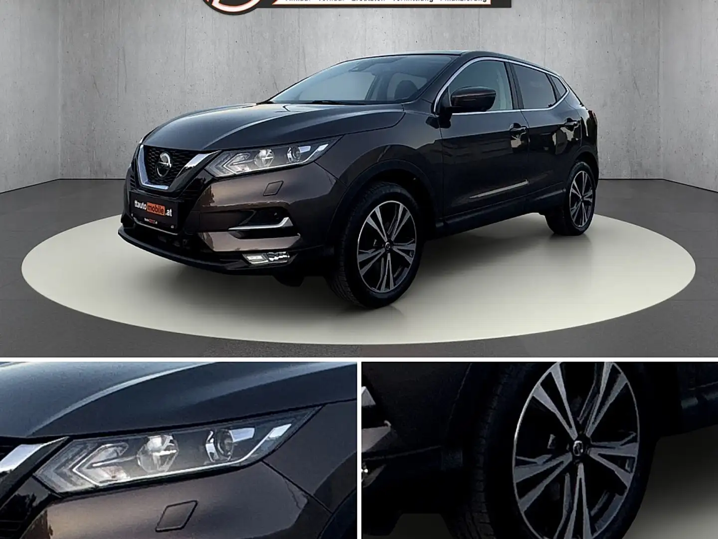 Nissan Qashqai 1,3 DIG-T N-Connecta Marrón - 2