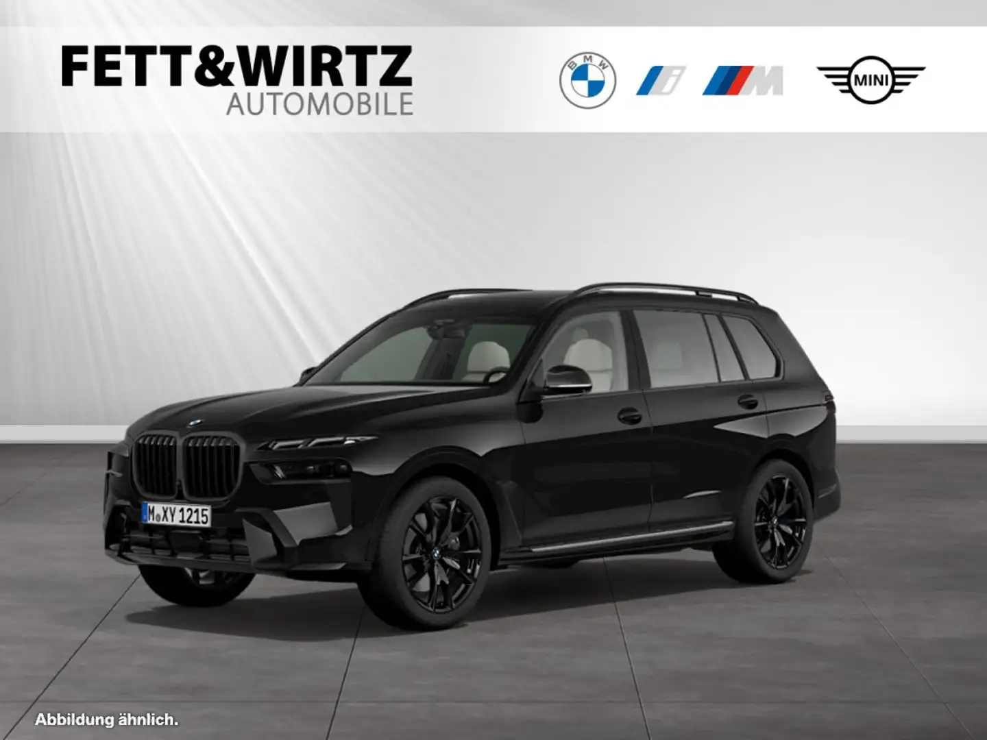BMW X7 xDrive40d M Sport Pro|AHK|PanoSkyLounge|H/K Schwarz - 1