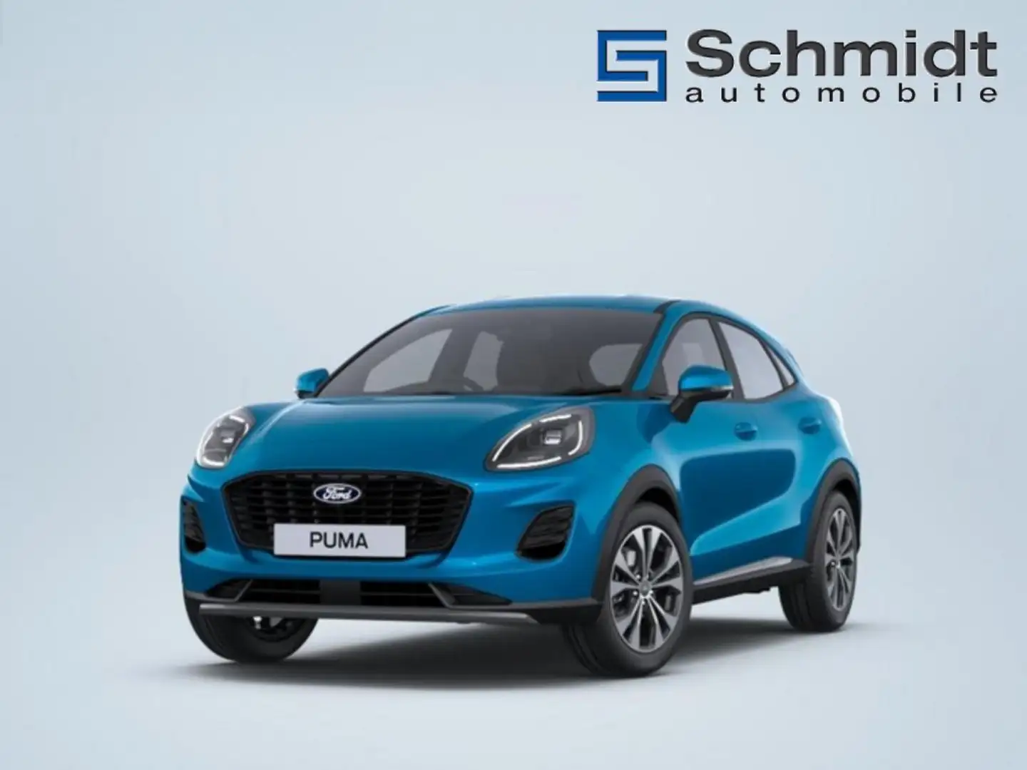 Ford Puma Titanium 1,0L Ecoboost MHEV 125PS A FWD Blau - 1