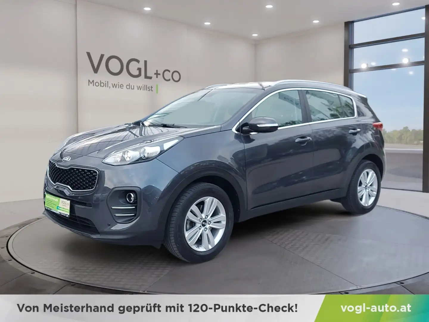 Kia Sportage 1,6 GDI ISG Silber Schwarz - 1