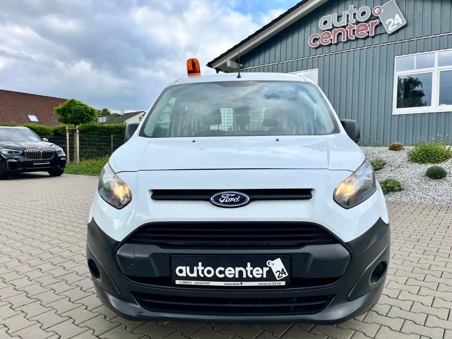 Ford Transit Connect 1.6 Tdci°1.Hand°AHK°Tüv Neu Weiß - 2