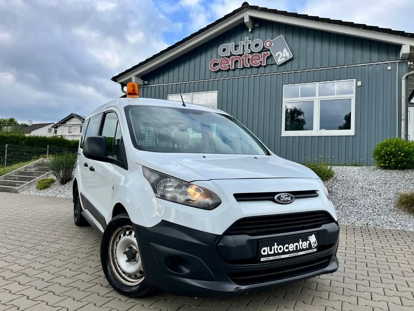 Ford Transit Connect 1.6 Tdci°1.Hand°AHK°Tüv Neu Weiß - 1