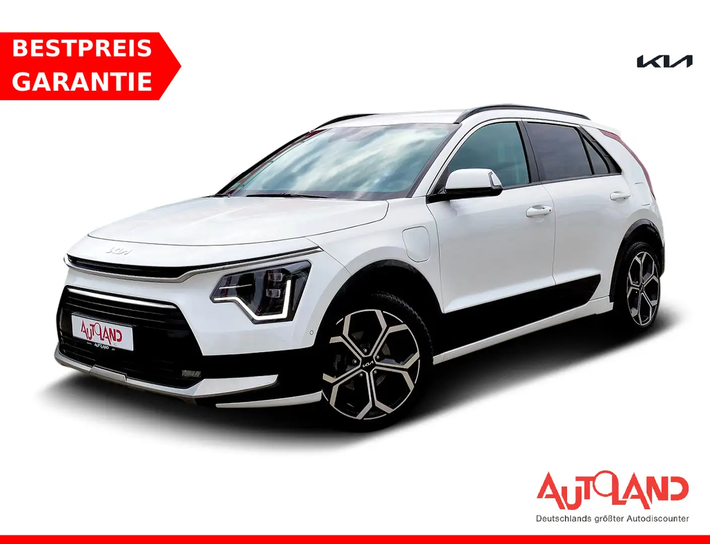 Kia Niro 1.6 GDI Spirit PHEV Aut. LED Navi Kamera Blanc - 1
