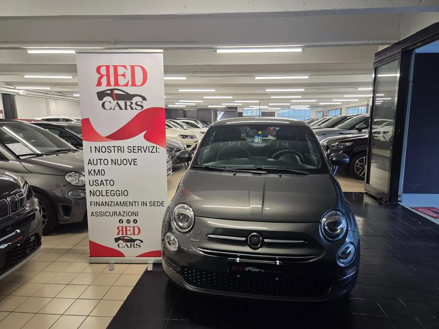 Fiat 500 1.0 hybrid Lounge 70cv Grigio - 1