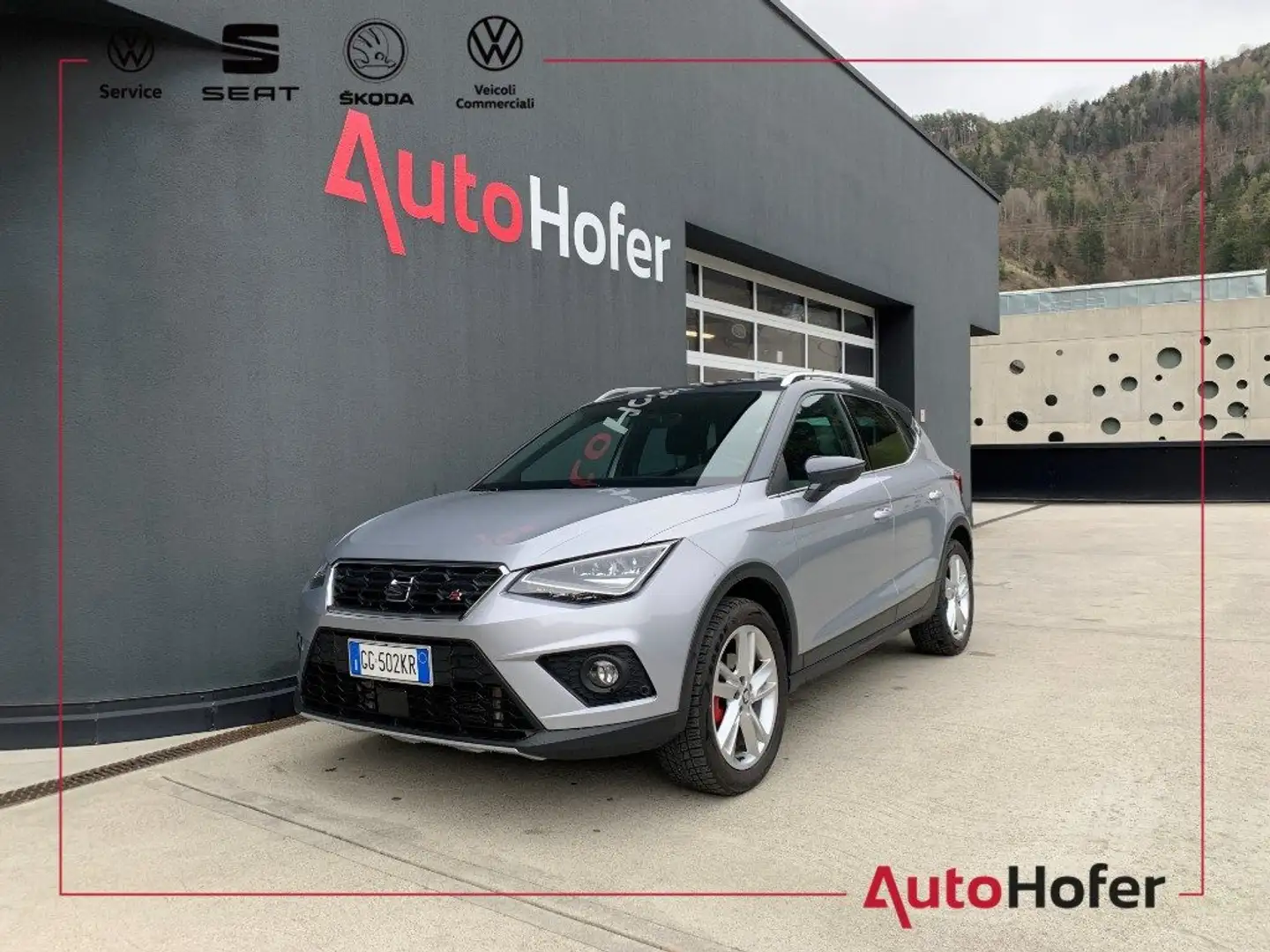 SEAT Arona 1.0 EcoTSI FR Full LED ACC Camera Park Assist Argent - 1
