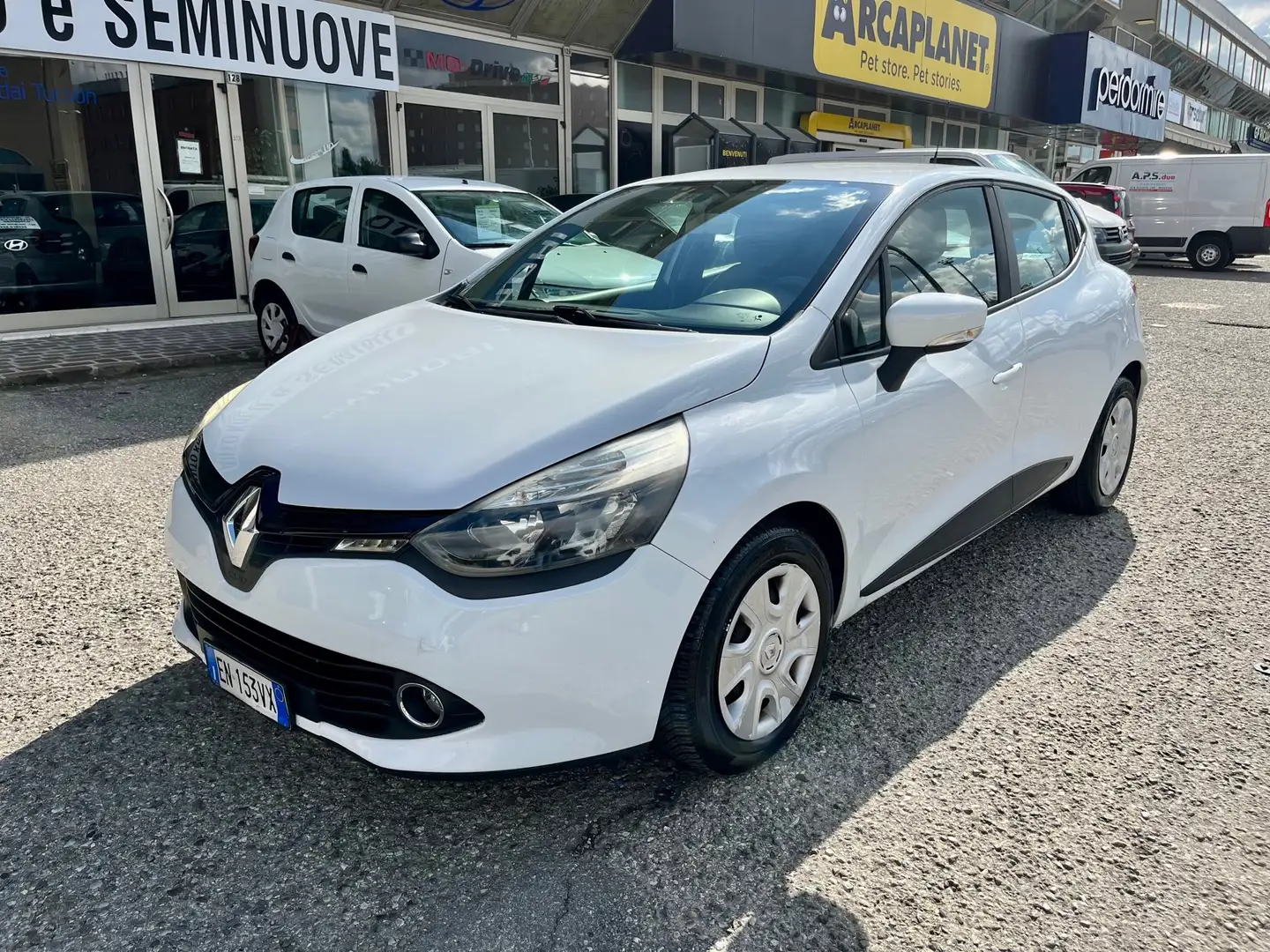Renault Clio 5p 1.2 Live 75cv Bianco - 1