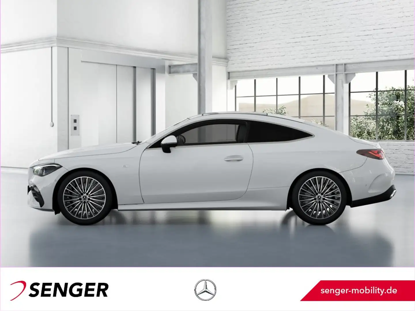 Mercedes-Benz CLE 300 e Coupe AMG Digital-Light Pano Kamera Blanc - 2