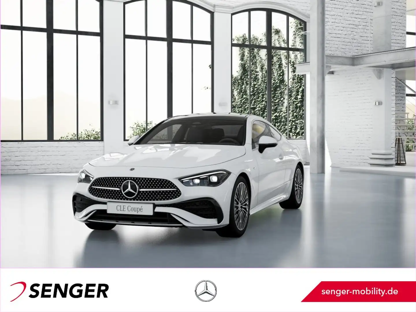 Mercedes-Benz CLE 300 e Coupe AMG Digital-Light Pano Kamera Blanc - 1