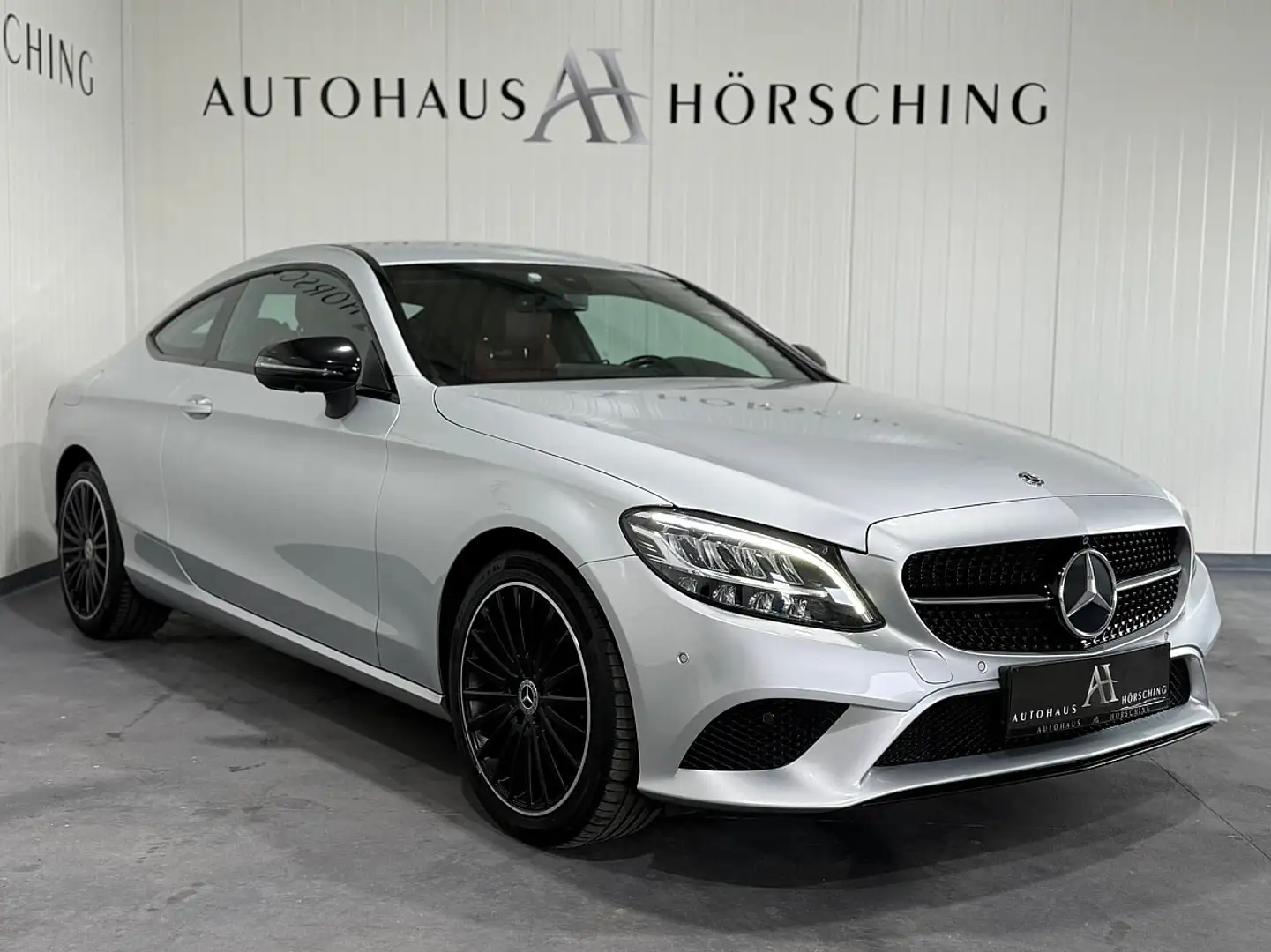 Mercedes-Benz C 220 d Coupe Aut. Argent - 1
