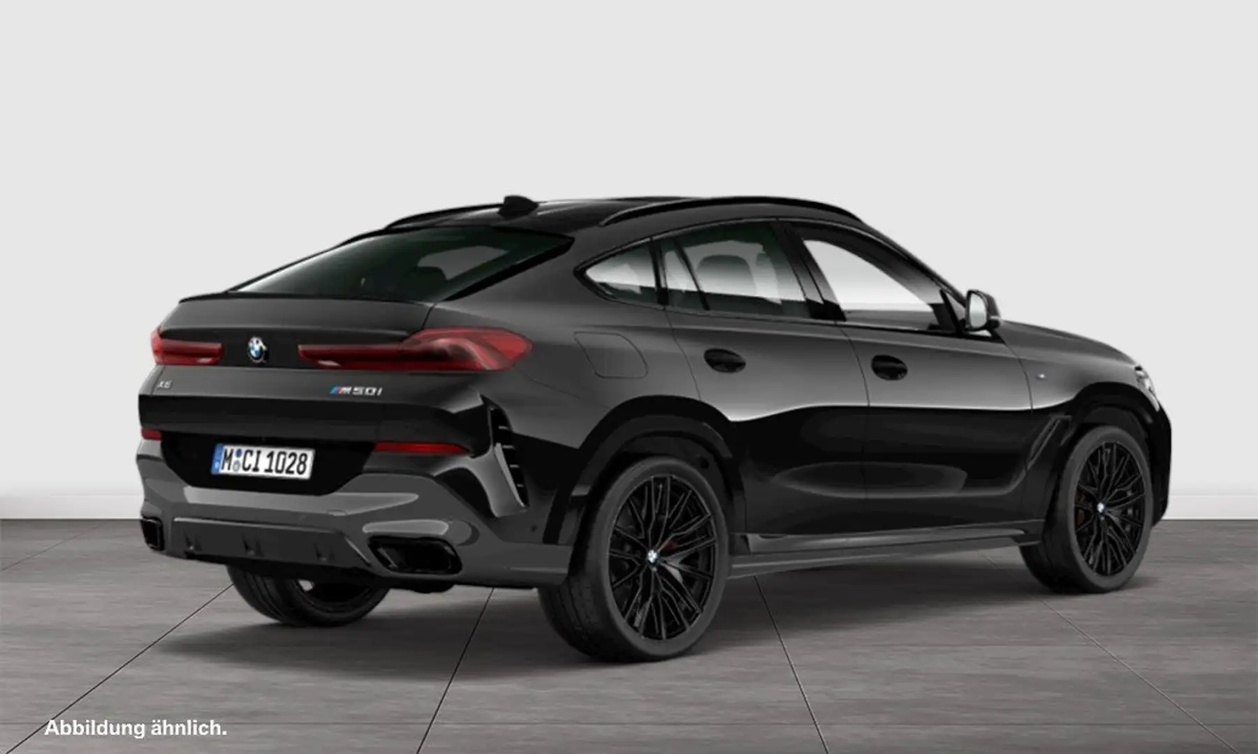 BMW X6 M50i HUD PANO ACC RFK NAVI Standh. LED Laser Schwarz - 2