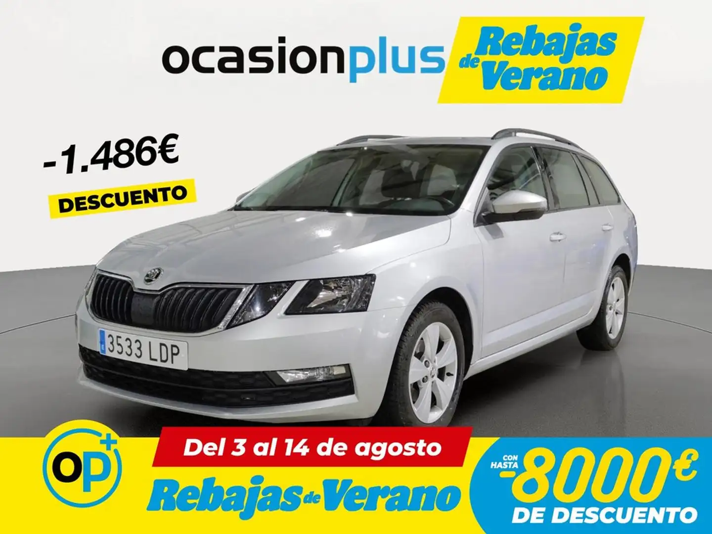 Skoda Octavia Combi 1.6TDI CR Ambition Gris - 1