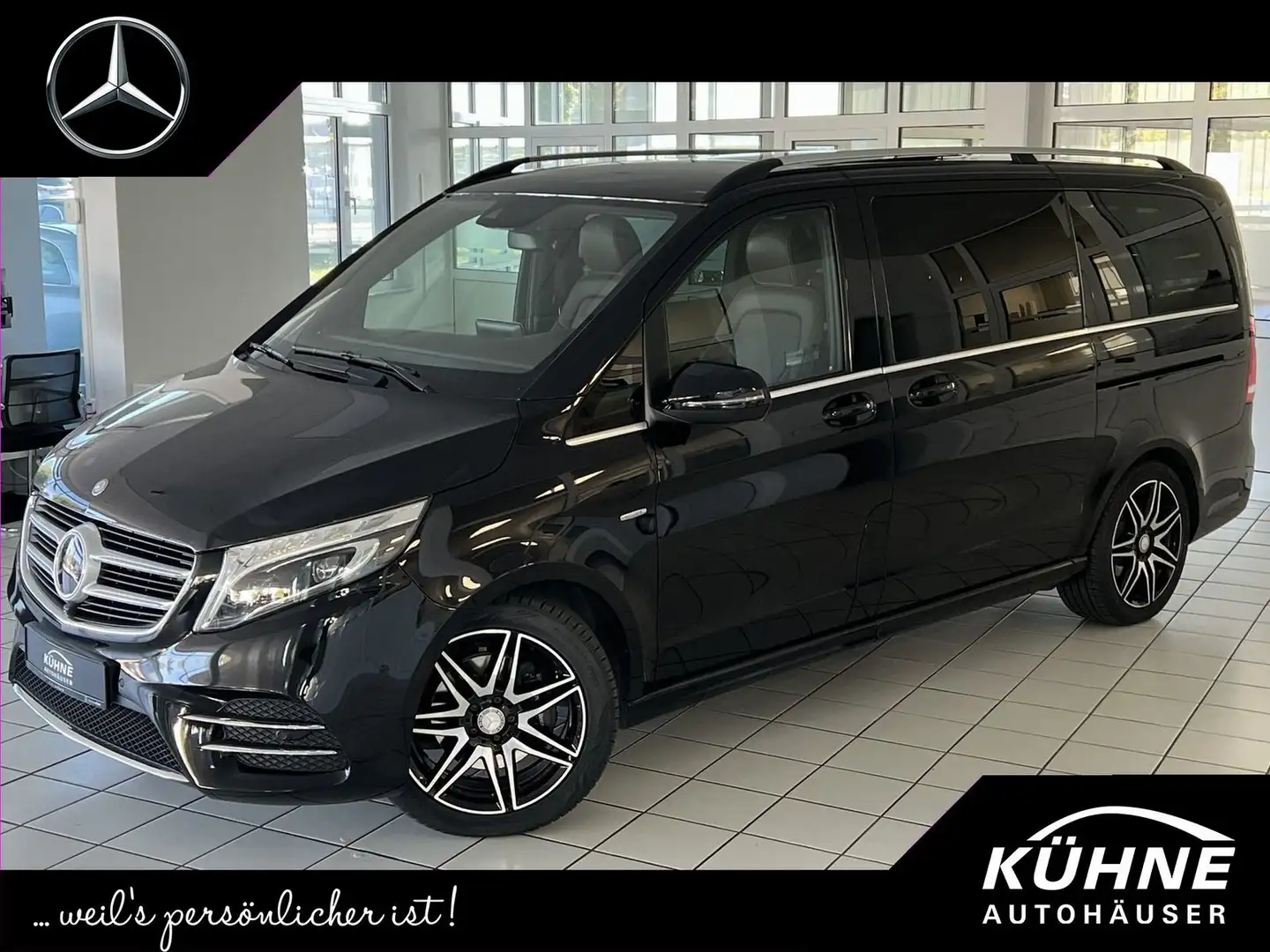Mercedes-Benz V 250 V250d Exclusive Lang AMG Inspektion+Reifen NEU!! Schwarz - 1