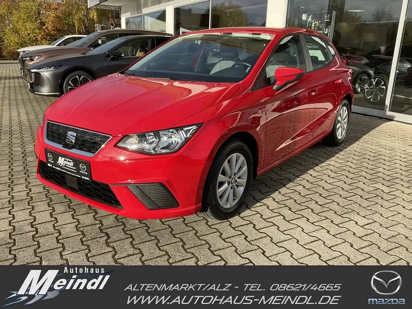 SEAT Ibiza Style 1,0 Ltr. - 70 kW TSI Style, AppleCarplay/An Rot - 1