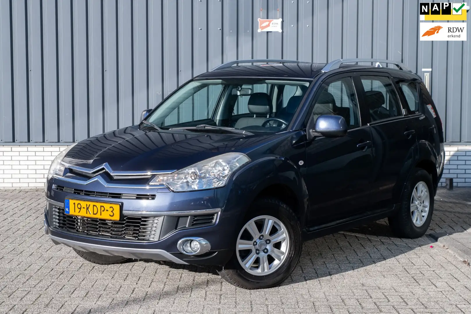 Citroen C-Crosser 2.4-16V Dynamique 7p. 4WD *Airco*Nieuwe Apk* Blau - 1