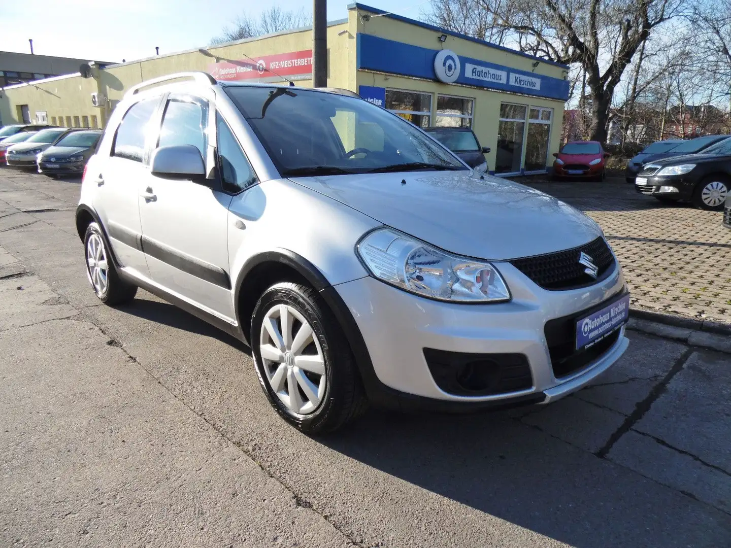 Suzuki SX4 / AHK/ Klima / PDC Серебристый - 1