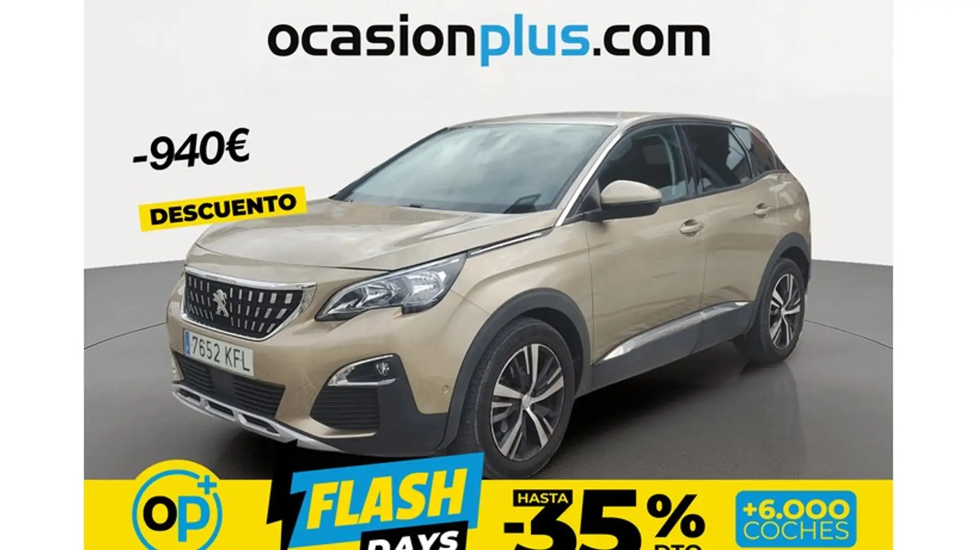 Peugeot 3008 1.2 S&S PureTech Allure EAT6 130 Beige - 1