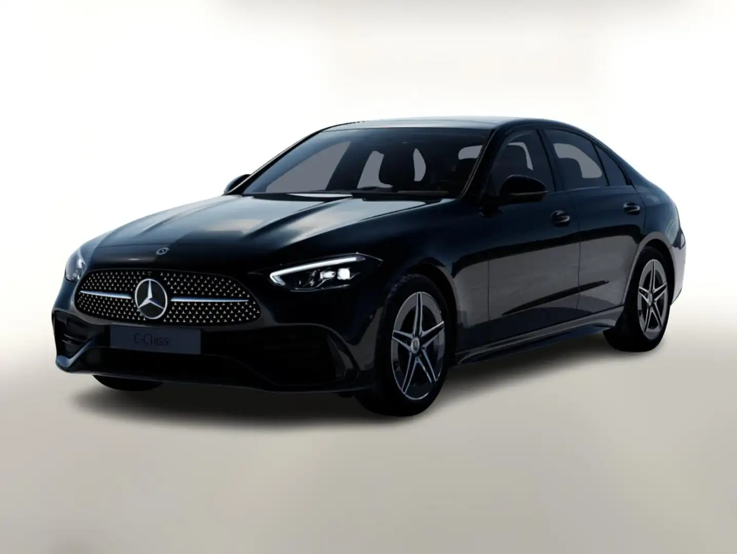 Mercedes-Benz C 200 Limousine AMG Line Lim Pano Night 360Kam Memory... Zwart - 1