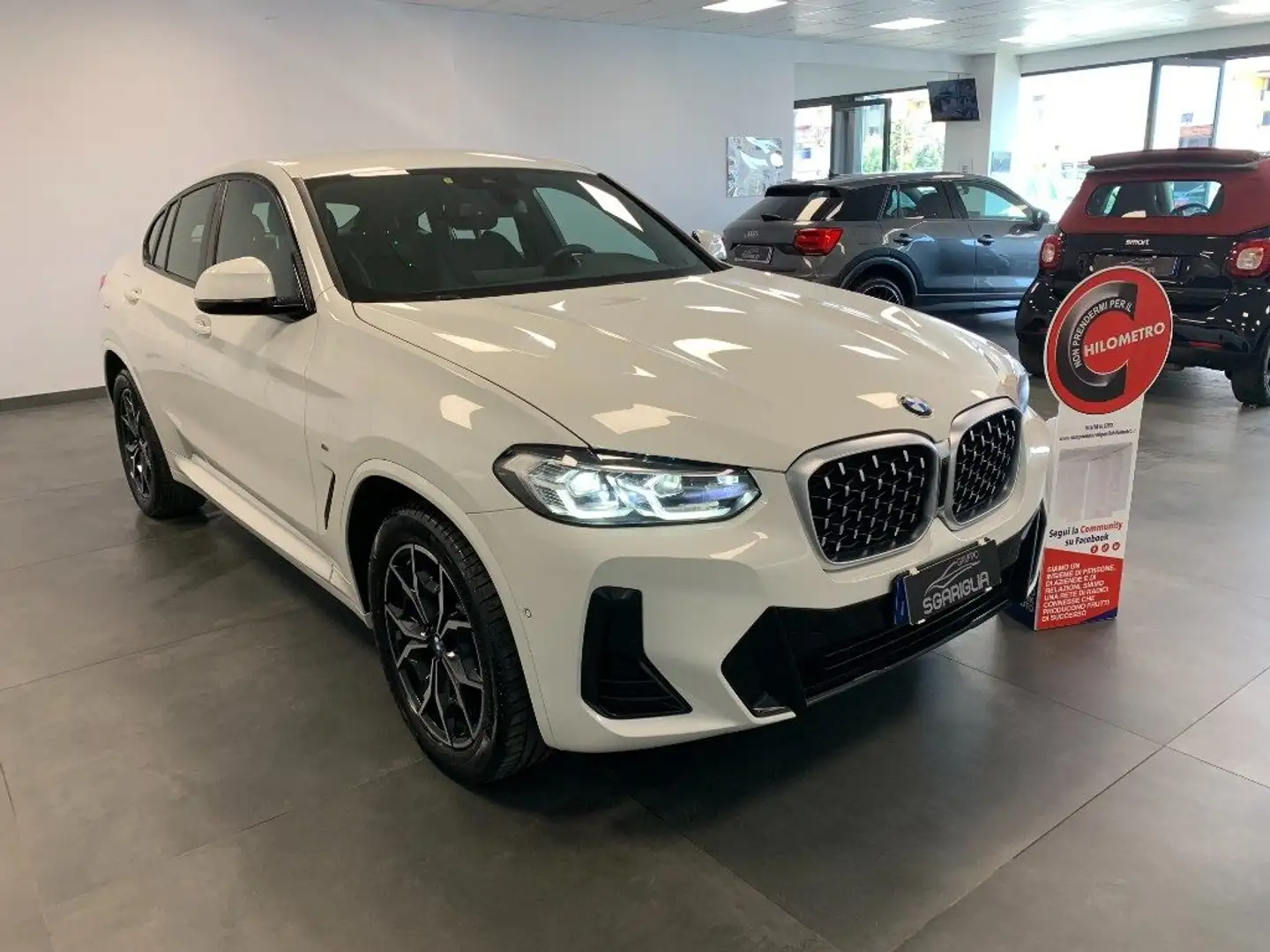 BMW X4 xDrive20d 48V Msport StraFull Blanc - 1