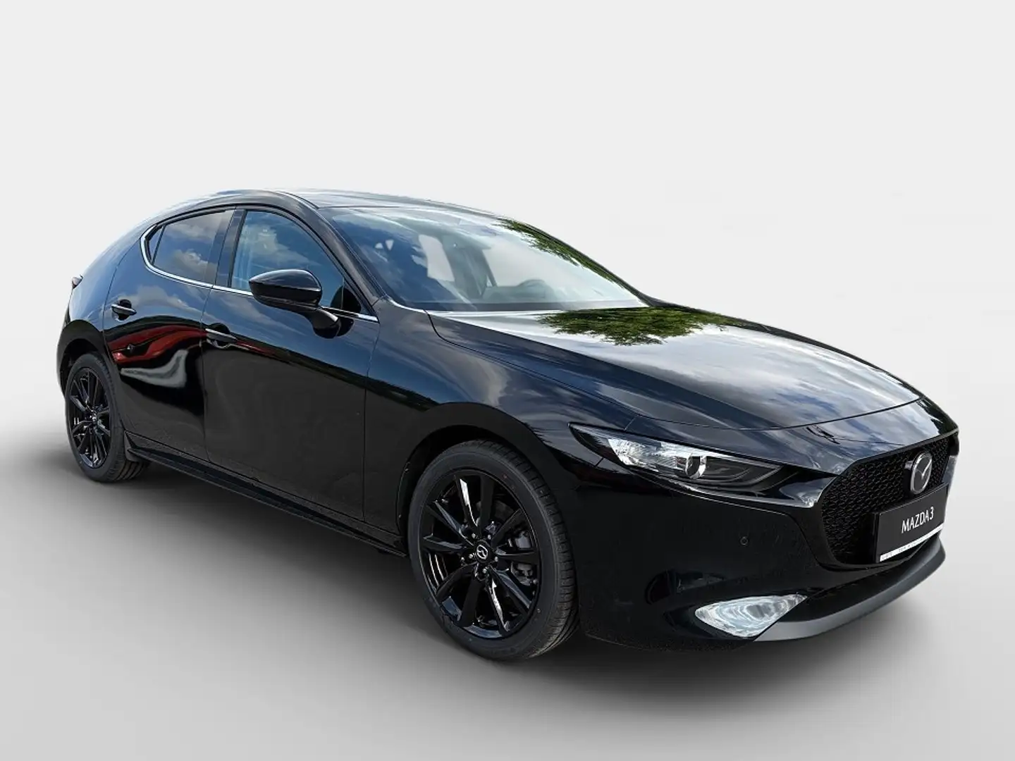 Mazda 3 5HB 2.5L e-SKYACTIV G 140ps 6AT 2WD HOMURA Schwarz - 2