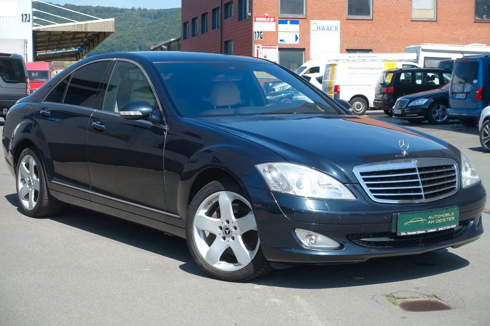 Mercedes-Benz S 350 Lim. S 350*NAVI*LEDER*SHZ*AHK*LPG-GASANLAGE*TÜV Schwarz - 1