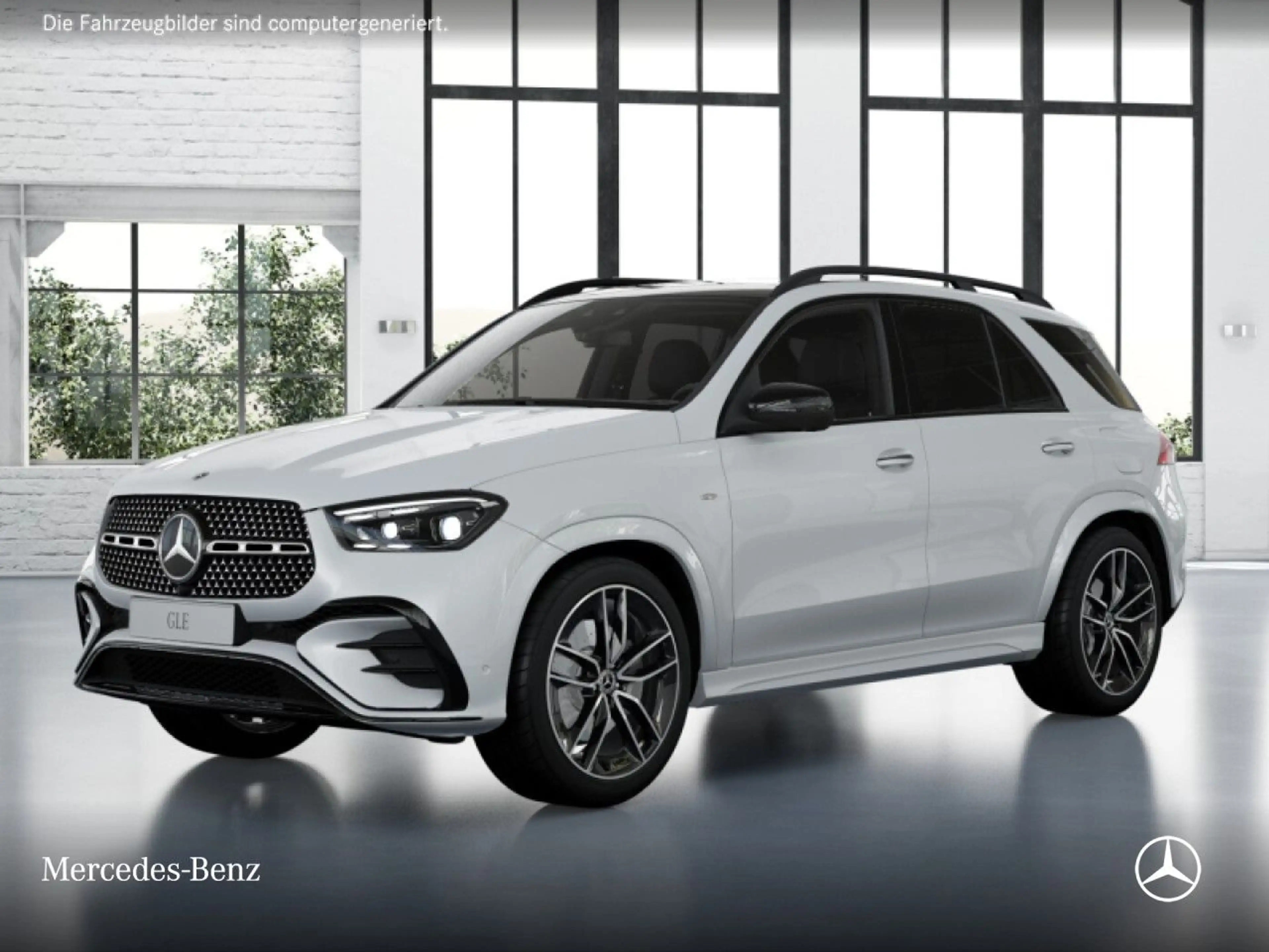 Mercedes-Benz GLE 350 de 4M AMG+NIGHT+PANO+360+AHK+MULTIBEAM+22" — photo 13