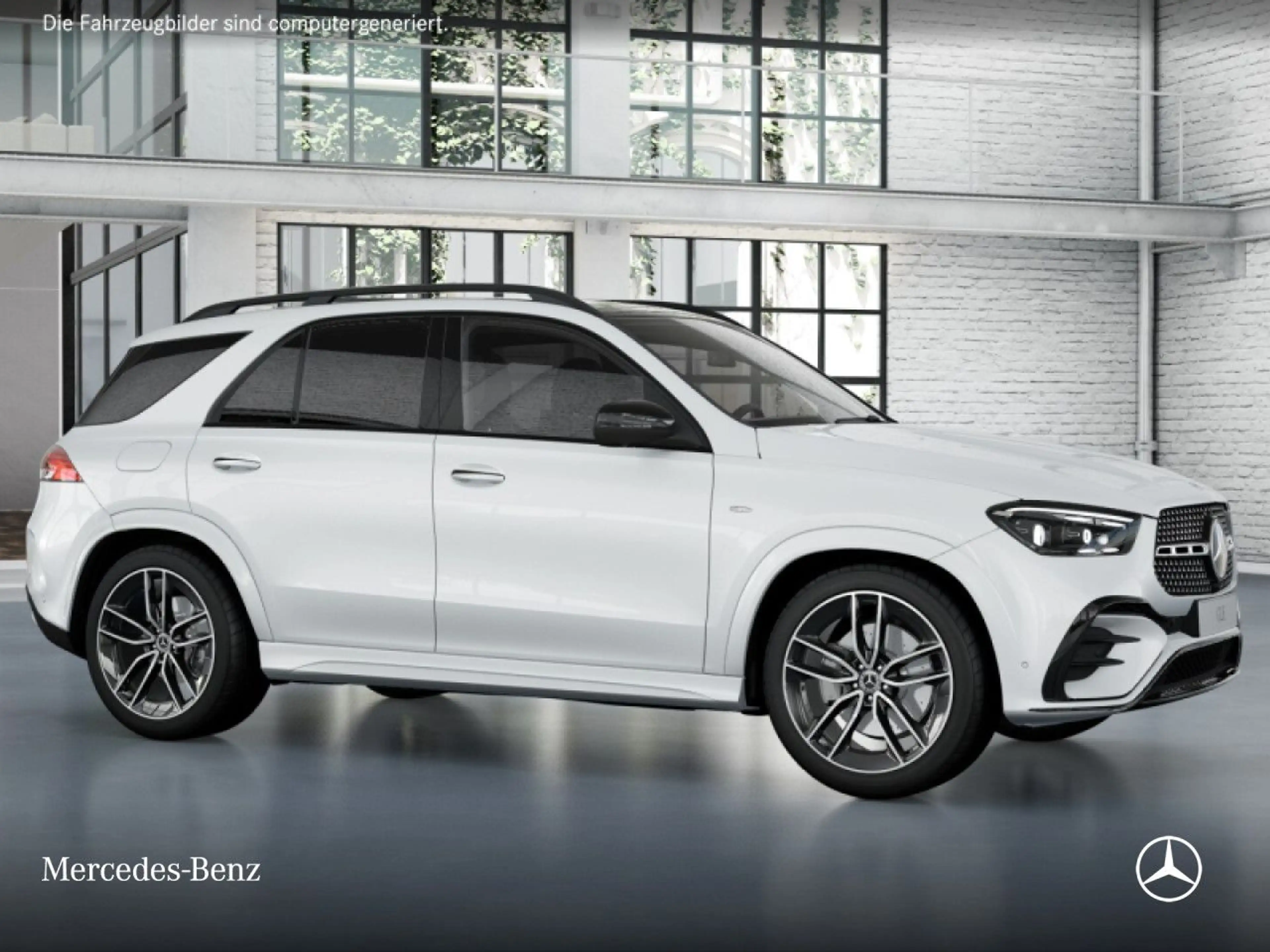 Mercedes-Benz GLE 350 de 4M AMG+NIGHT+PANO+360+AHK+MULTIBEAM+22" — photo 15