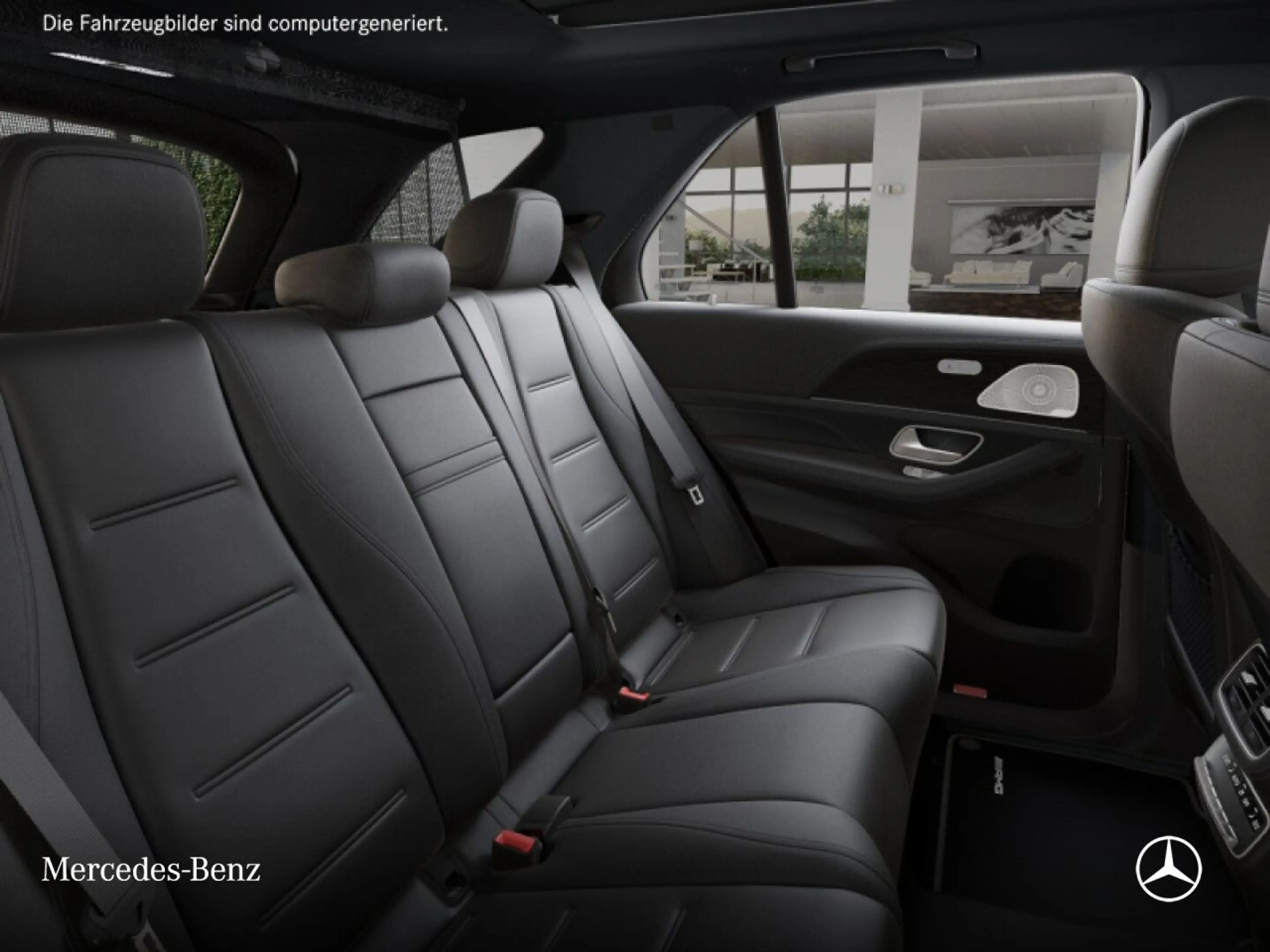Mercedes-Benz GLE 350 de 4M AMG+NIGHT+PANO+360+AHK+MULTIBEAM+22" — photo 12