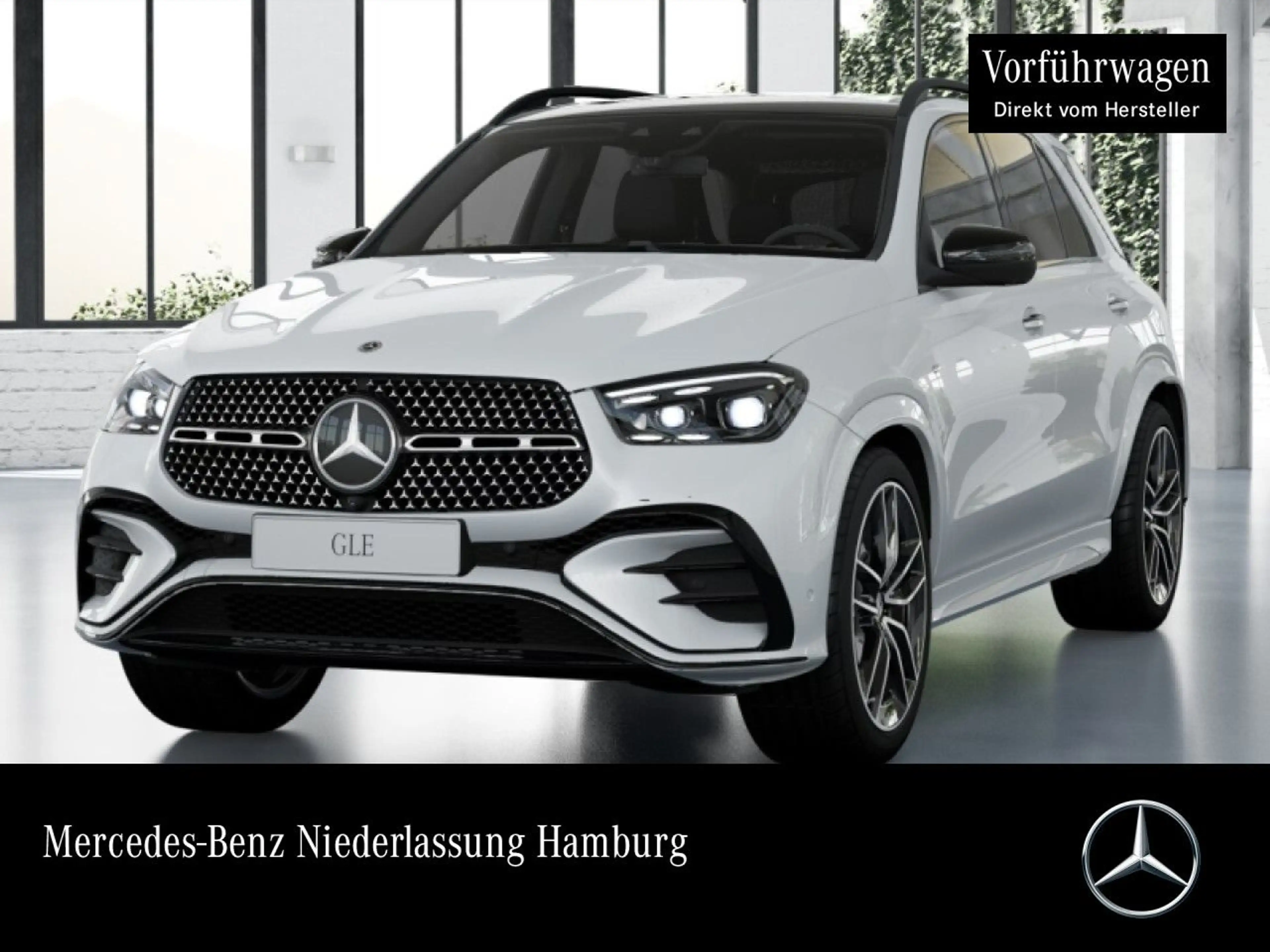 Mercedes-Benz GLE 350 de 4M AMG+NIGHT+PANO+360+AHK+MULTIBEAM+22"