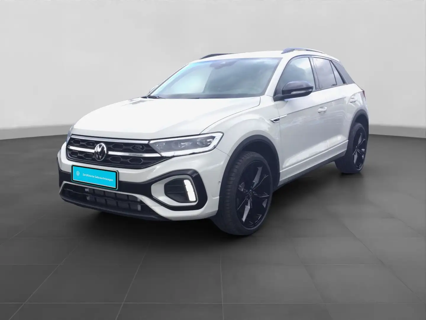 Volkswagen T-Roc 1.5 TSI DSG R-LINE BLACK LM19 PANO eKLAPPE Grau - 2