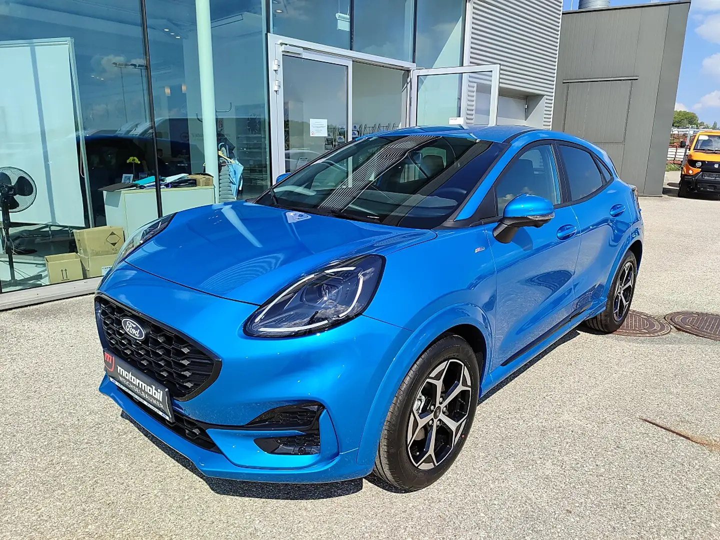 Ford Puma 1,0 EcoBoost Hybrid ST-Line Blau - 1
