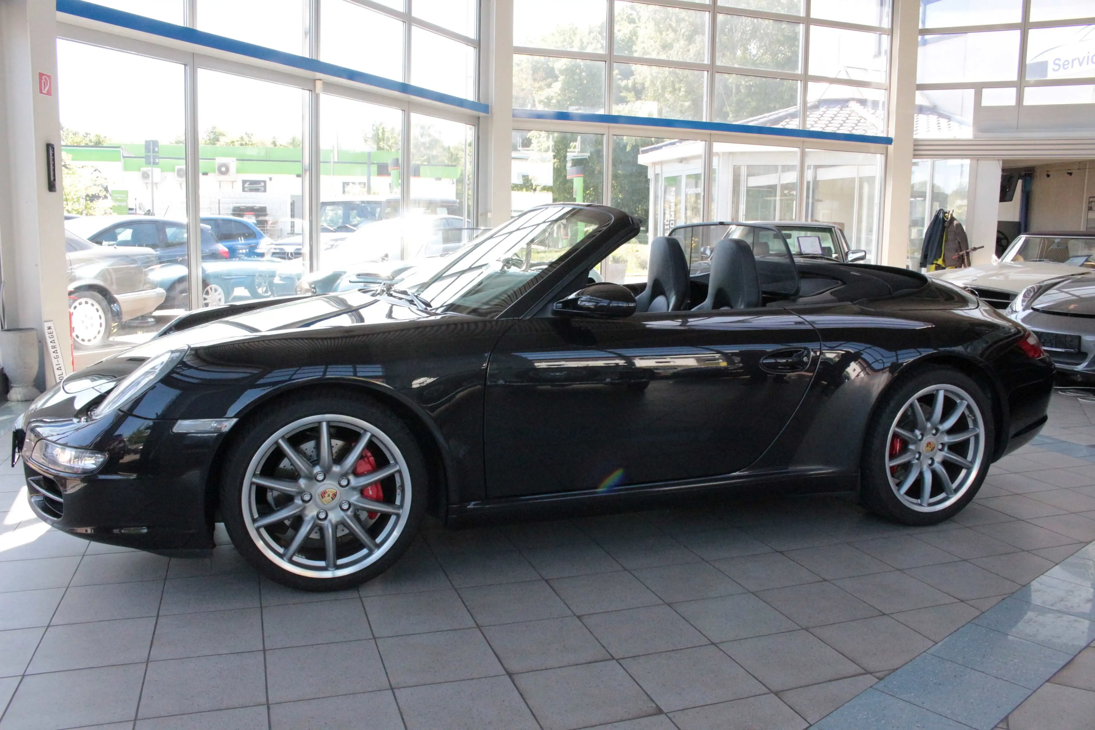 Porsche 997 911 997 Carrera S Cabrio Vollleder sw — photo 4