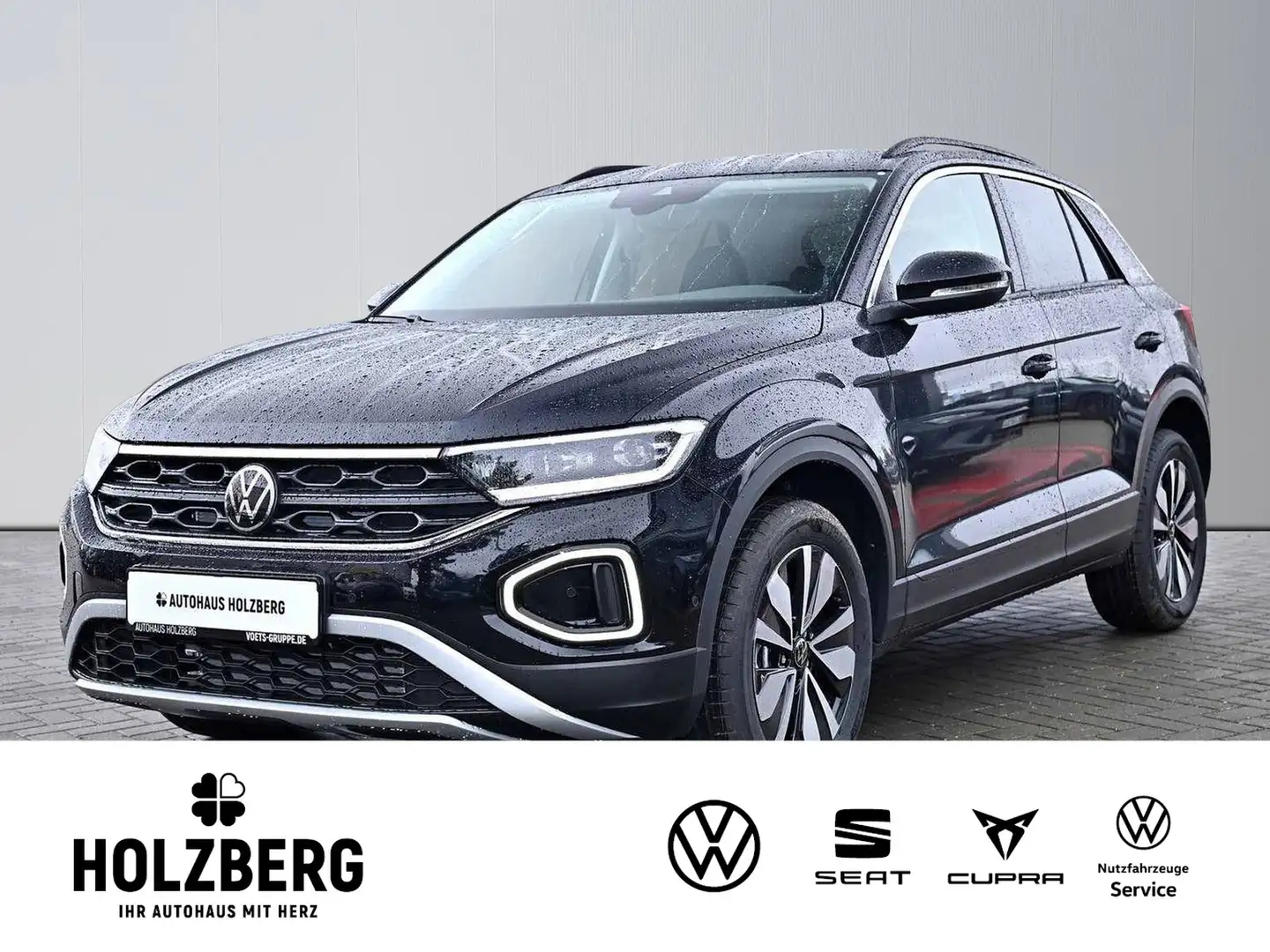 Volkswagen T-Roc Life 1.0 l TSI OPF 85 kW (116 PS) Goal LED PLUS... Schwarz - 1