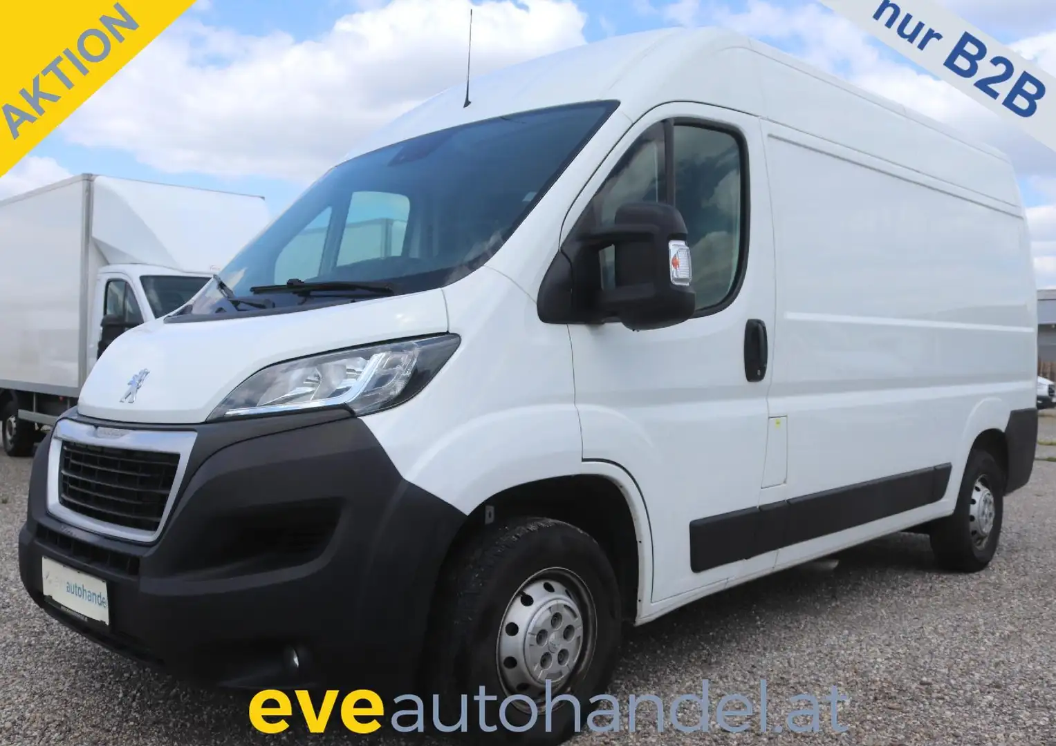 Peugeot Boxer L2H2 Kasten NAVI KAMERA TEL TEMP KLIMA Parksens. Weiß - 1