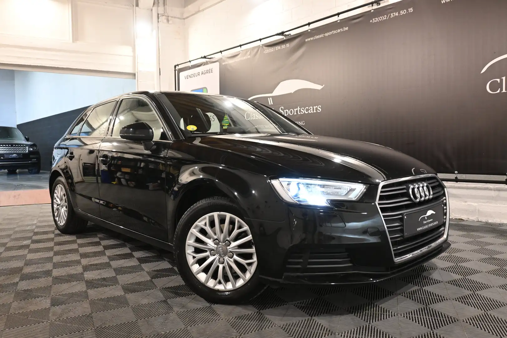 Audi A3 2.0 TDI SPORTBACK / EURO 6 / GPS NAVI / LEDS / PDC Noir - 2