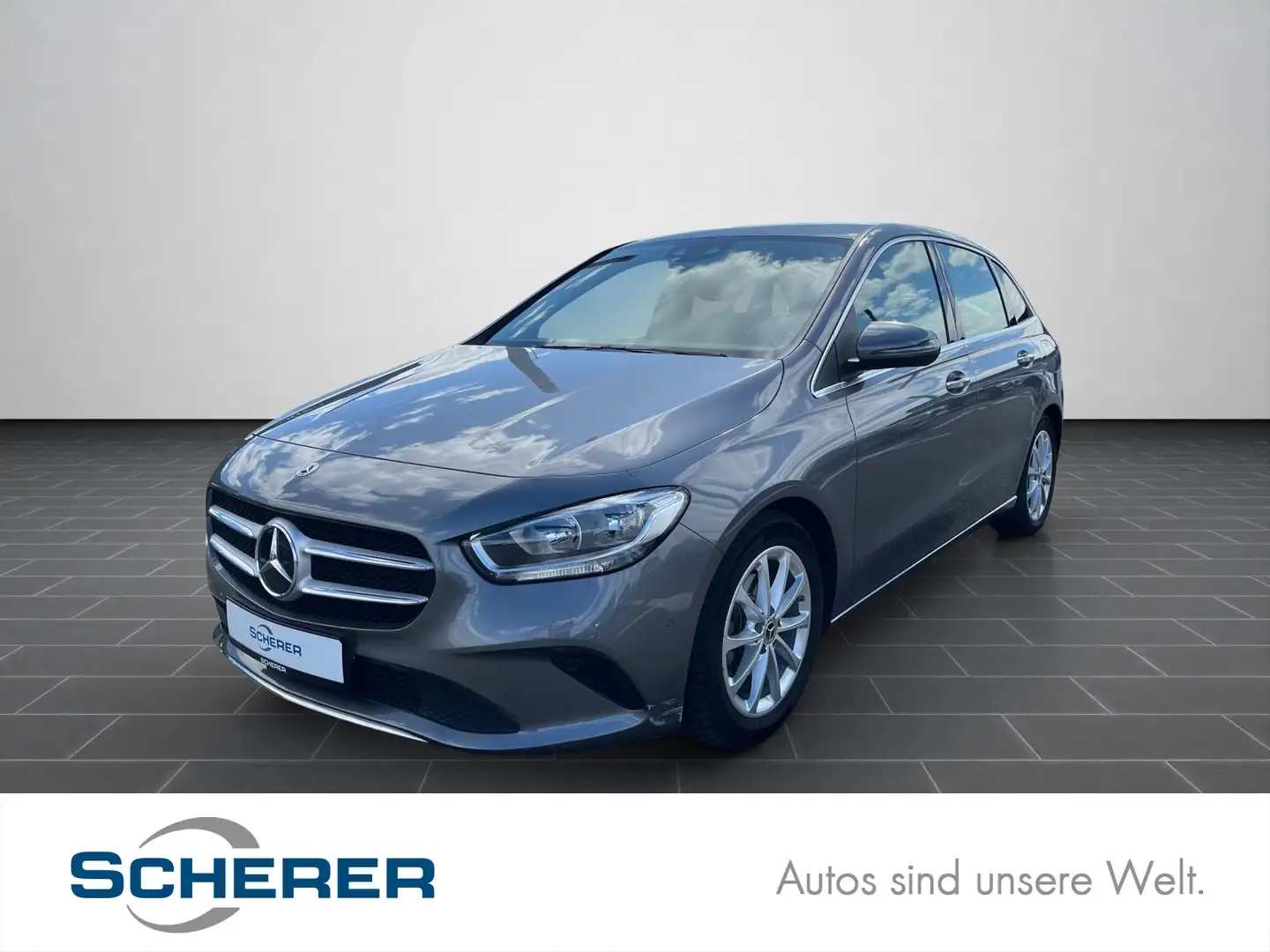 Mercedes-Benz B 180 Progressive MBUX SHZ 17Zoll NAV AHK Grau - 1