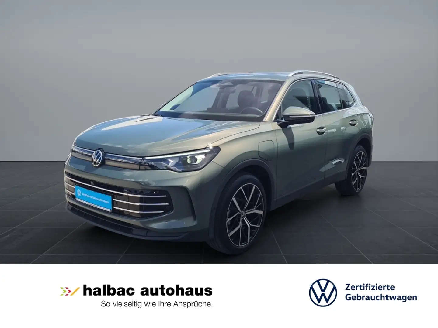 Volkswagen Tiguan 1.5 TSI eHybrid DSG Elegance+AHK+PANOD+MATRIX+WR+ Grün - 1