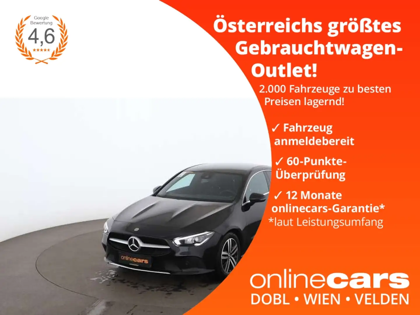 Mercedes-Benz CLA 180 Progressive LED NAVI LEDER SITZHZG R-CAM Negru - 1