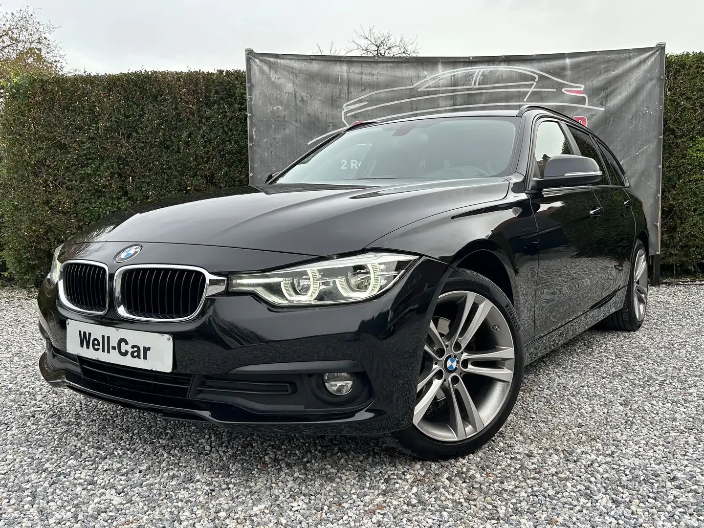 BMW 316 dAuto Break Gps/Led/Cruise Control/Pdc…. Noir - 1