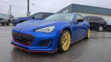 Blue 2018 Subaru BRZ Coupe Rear-Wheel Drive 6-Speed Manual