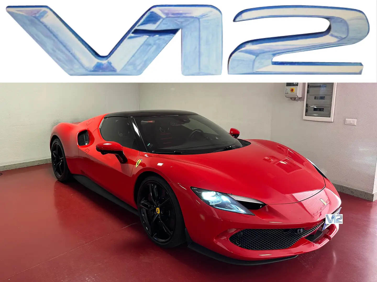 Ferrari 296 GTB - OK NETTO - BICOLOR - DAYTONA - CARBON - LIFT Rot - 1