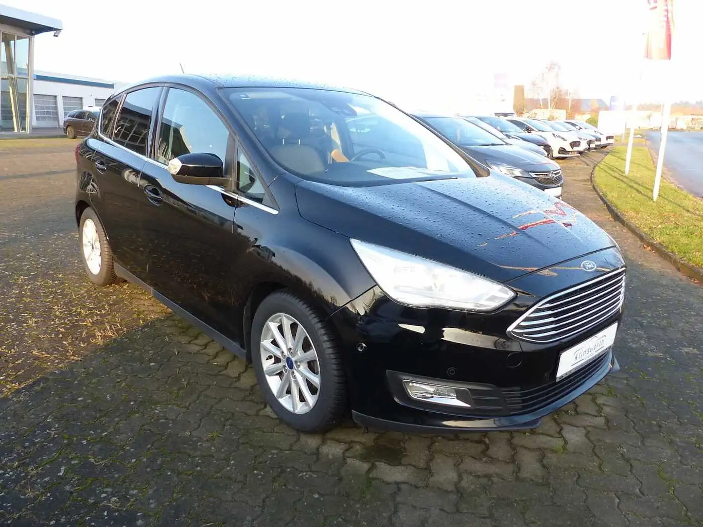 Ford C-Max 1.0 EcoBoost Titanium AHK,GJR Schwarz - 2