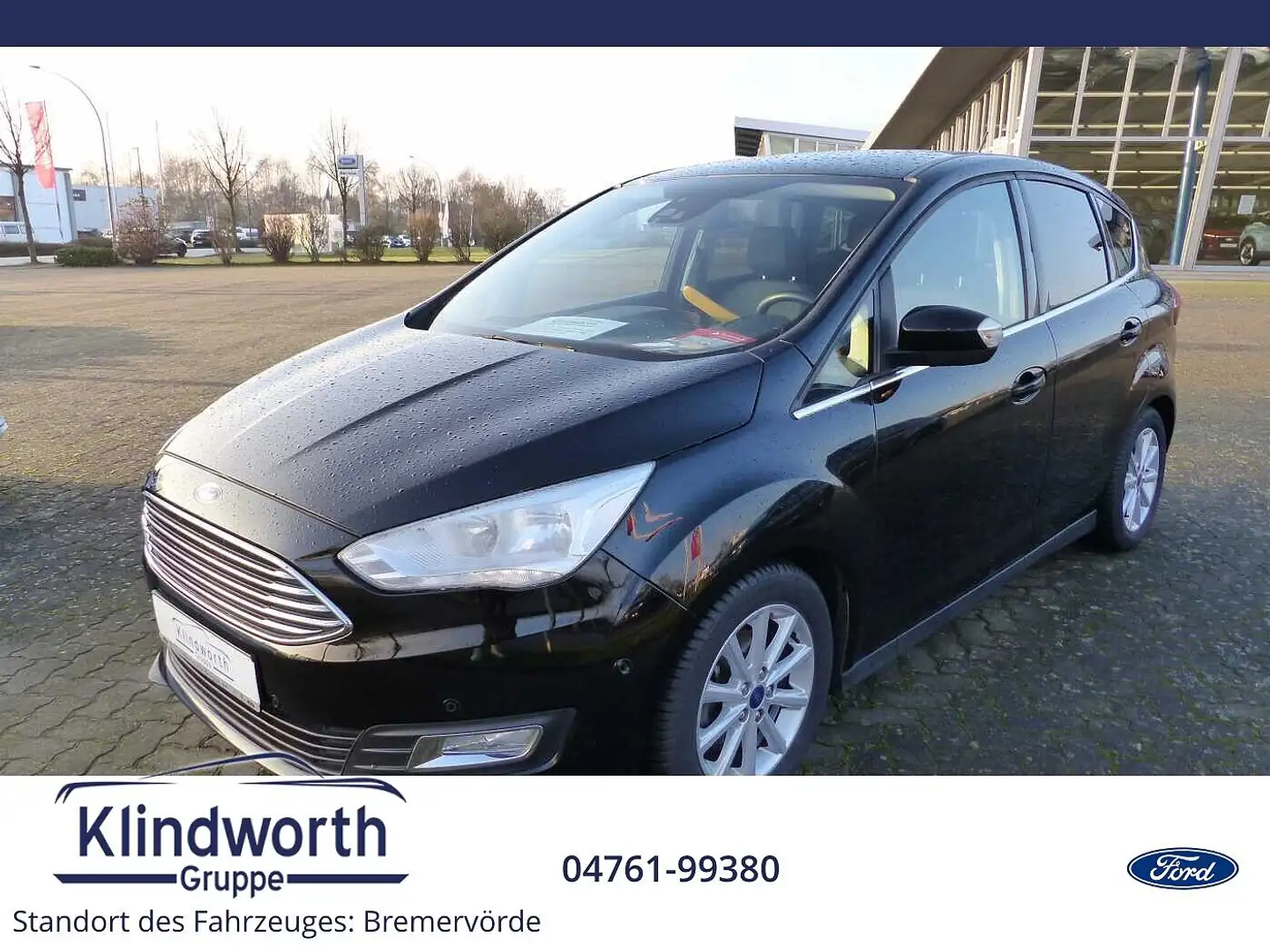 Ford C-Max 1.0 EcoBoost Titanium AHK,GJR Schwarz - 1