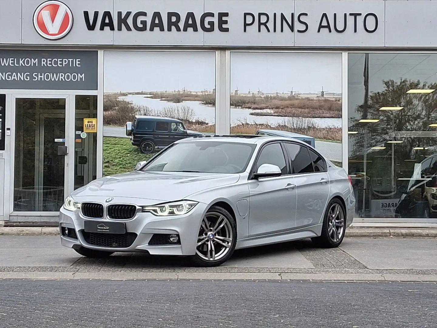 BMW 330 3-serie 330e High Executive M Sport |PANO|STOELVER Gris - 1
