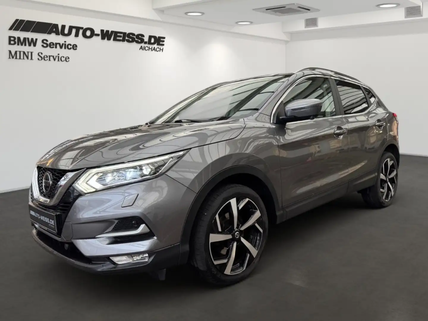 Nissan Qashqai 1.2 DIG-TECNA +NAVI+PANO+LED+SHZ+CAM+AHK+ Grau - 1