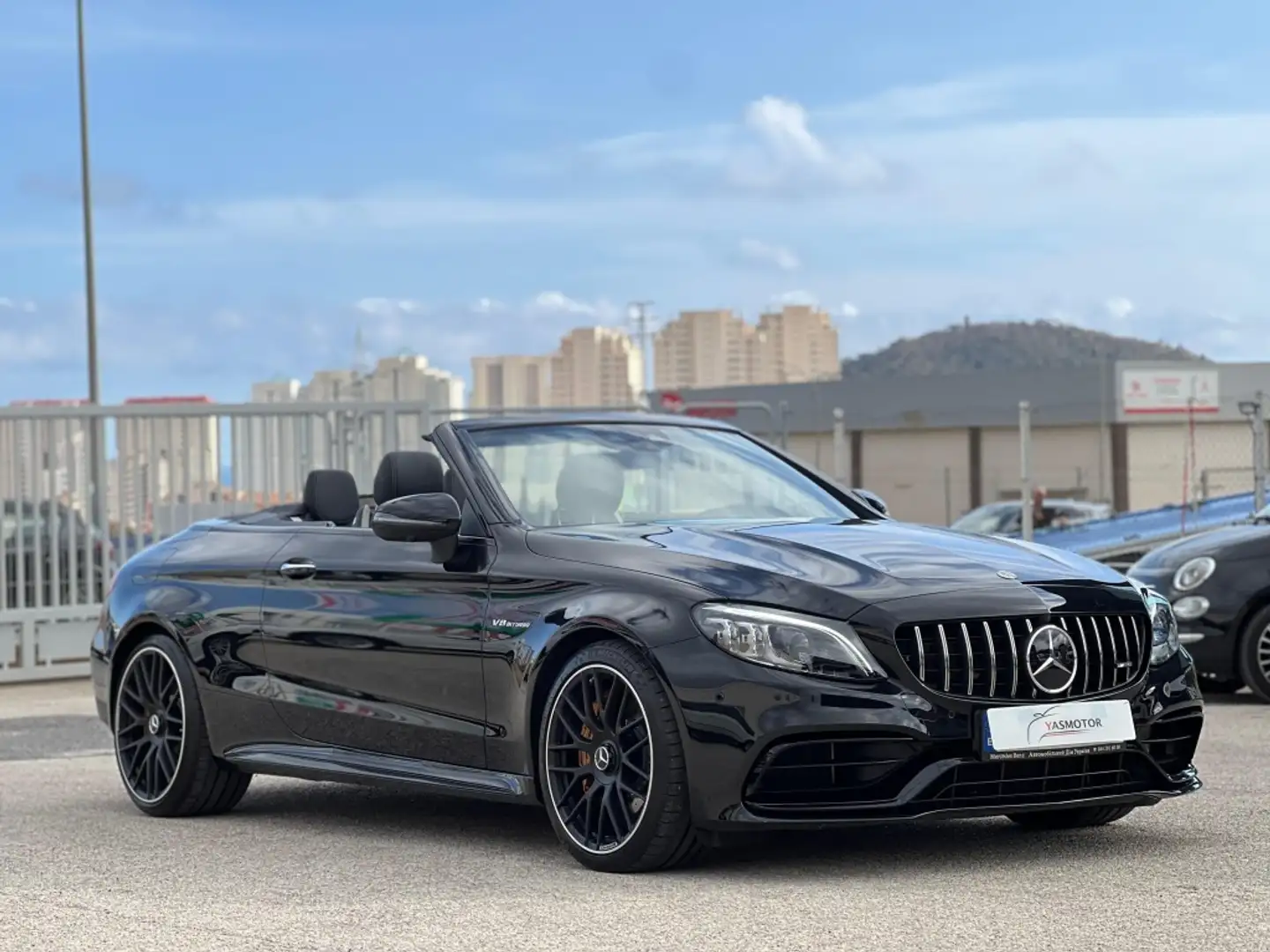 Mercedes-Benz C 63 AMG Cabrio S Speedshift MCT 9G Negro - 1