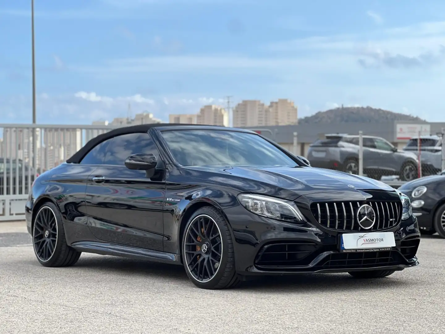 Mercedes-Benz C 63 AMG Cabrio S Speedshift MCT 9G Negro - 2