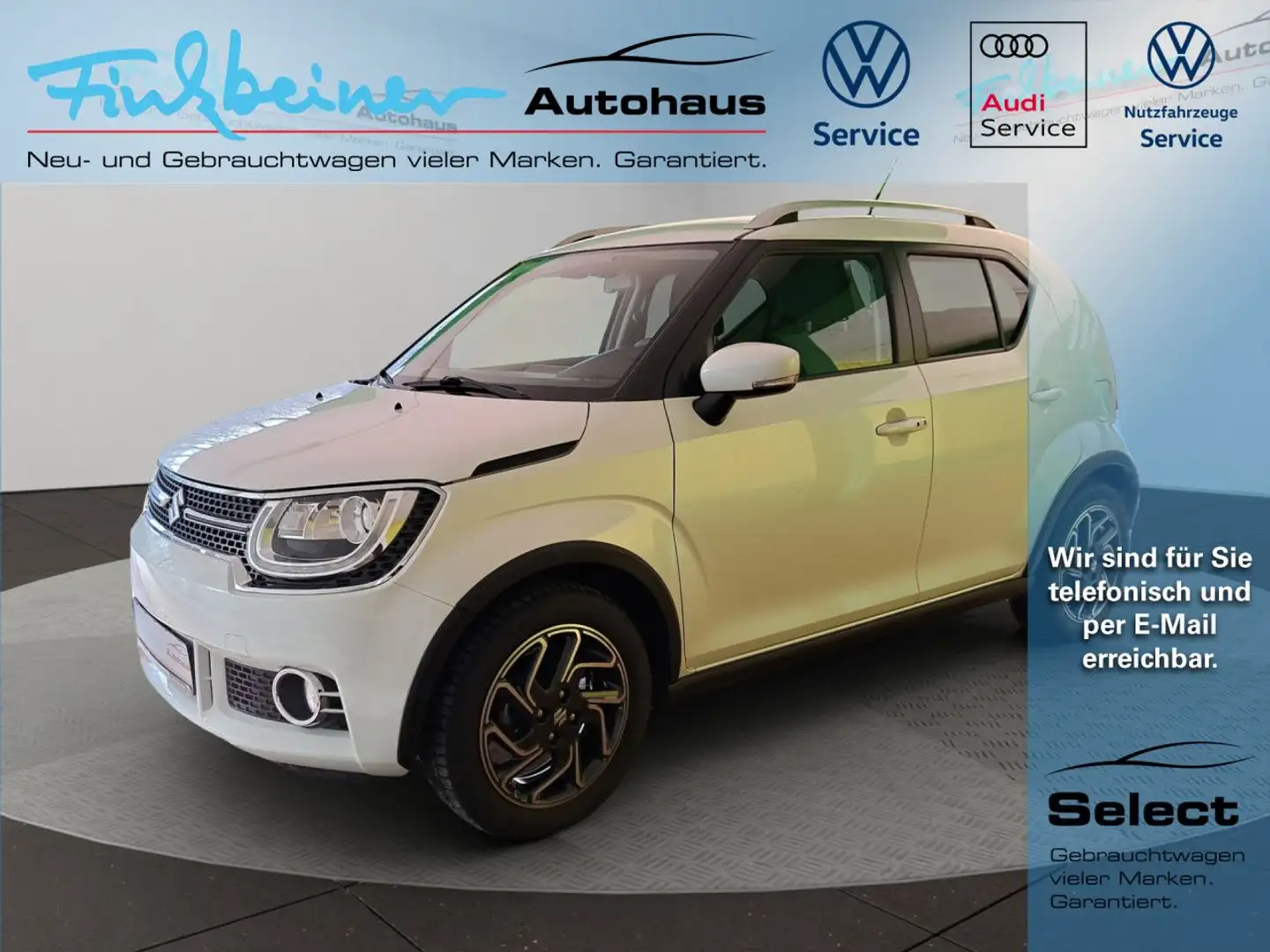 Suzuki Ignis Comfort+ 4x4 1.2l Bluetooth Navi LED Klima Weiß - 1