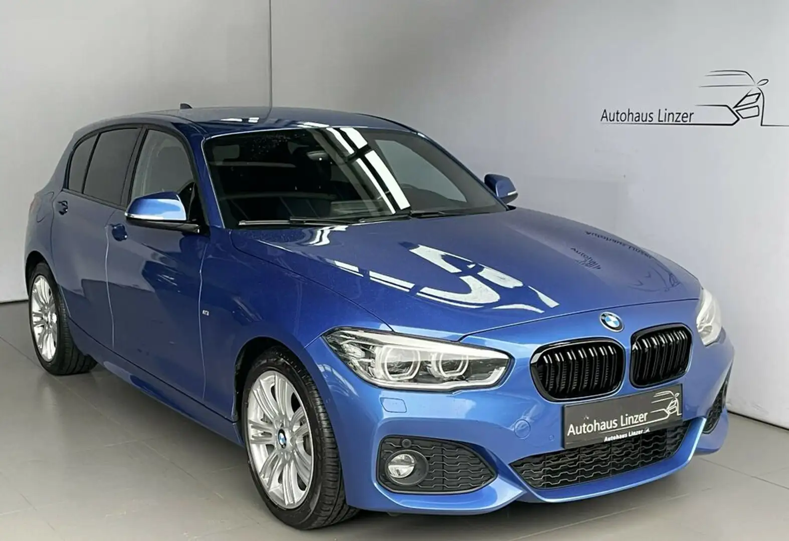 BMW 118 i M-Sport Ö *LED*Sportsitze*AmbienteB*HiFi*PDC* Blau - 1